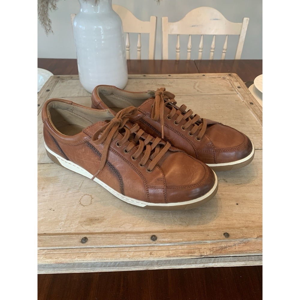 Cole Haan Vartan Sport Men's Oxford Shoes Brown Hand Stained Leather Size 9 M